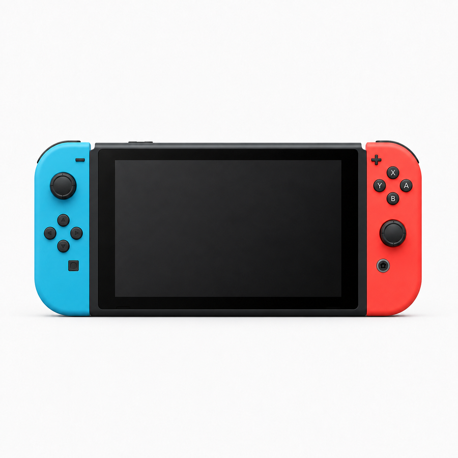 Nintendo-Konsole und Controller