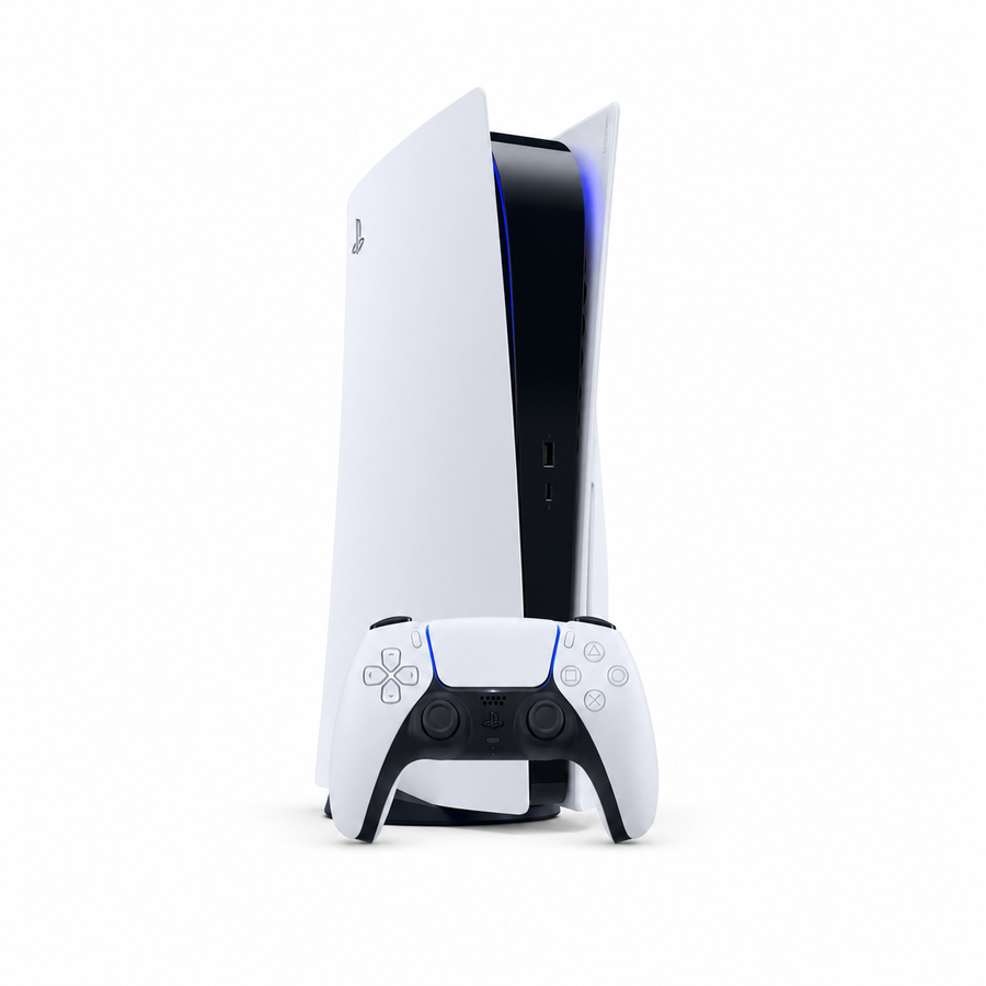 PlayStation-Konsole und Controller