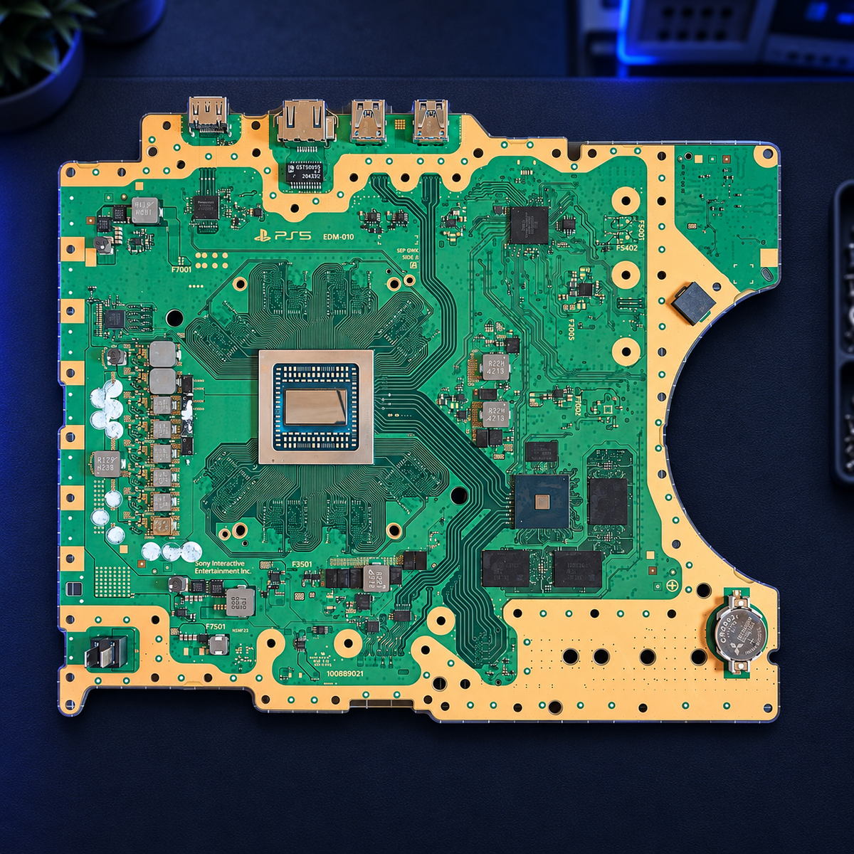 Echtes PS5 EDM-010 Mainboard für eine professionelle Platinenreparatur