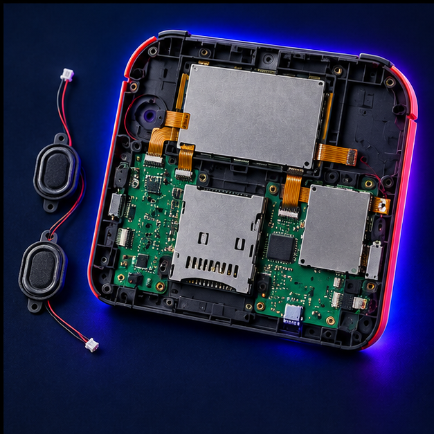 Nintendo 2DS Lautsprecher Reparatur