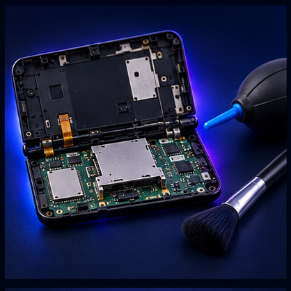 Nintendo 3DS Reinigung