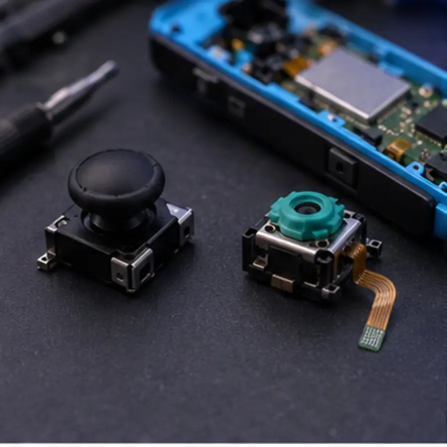 Nintendo Switch Joycon Hall-Effect-Stick-Umbau