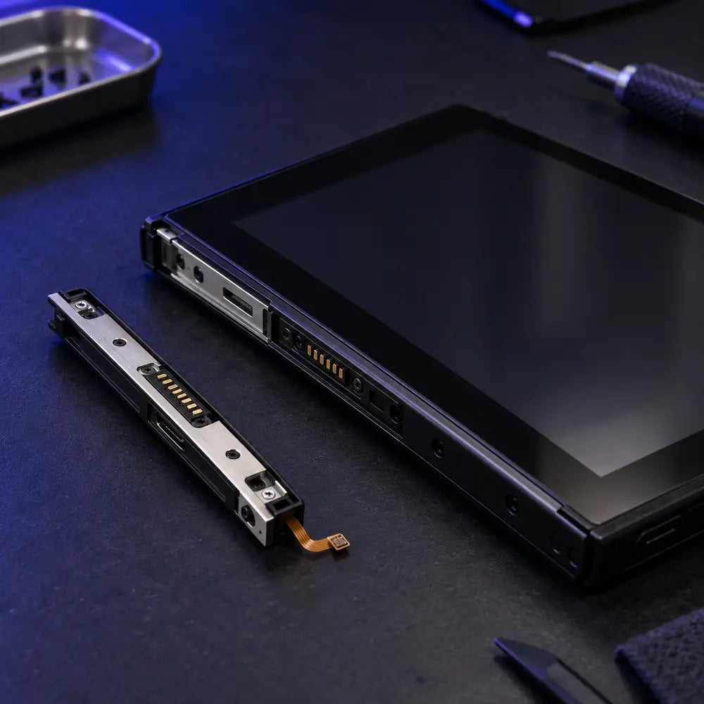 Nintendo Switch OLED Joy-Con-Schienen-Reparatur