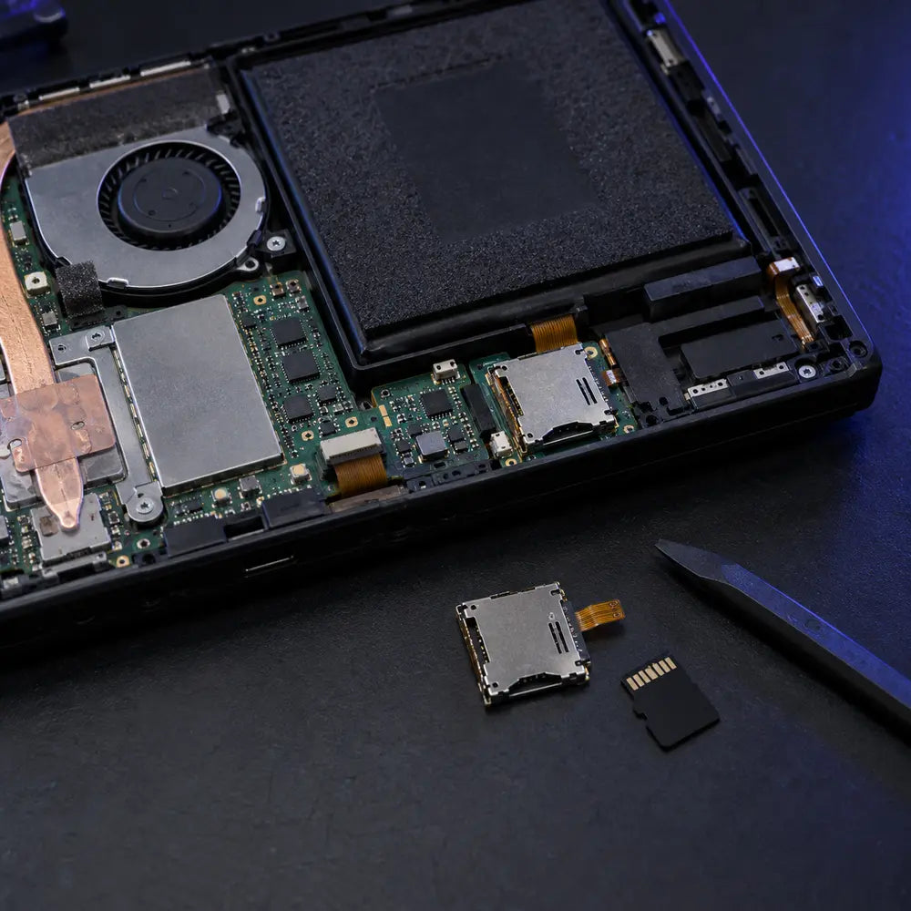 Nintendo Switch OLED microSD-Kartenleser-Reparatur